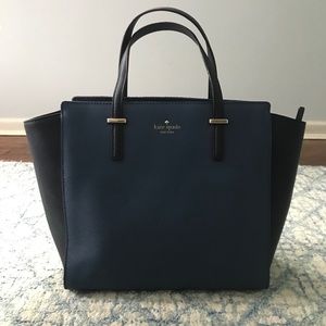 Kate Spade Cedar St. Hayden Leather Satchel Bag